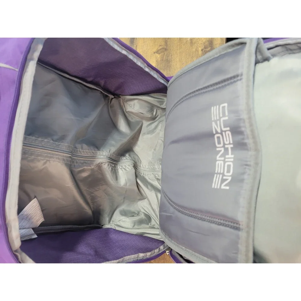 High Sierra‎ Purple Backpack Wheeled Rolling Laptop Travel School Bag